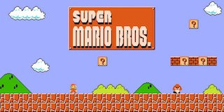 A screenshot of Super Mario Bros.